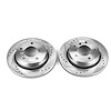Power Stop Drilled And Slotted Brake Rotor - image 1