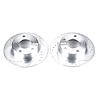 Power Stop Drilled And Slotted Brake Rotor - image 1
