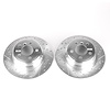 Power Stop Drilled And Slotted Brake Rotor - image 1