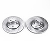 Power Stop Drilled And Slotted Brake Rotor - image 1