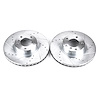 Power Stop Drilled And Slotted Brake Rotor - image 1
