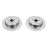 Power Stop Drilled And Slotted Brake Rotor - image 1