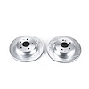 Power Stop Drilled And Slotted Brake Rotor - image 1
