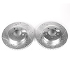 Power Stop Drilled And Slotted Brake Rotor - image 1