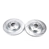 Power Stop Drilled And Slotted Brake Rotor - image 1