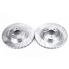 Power Stop Drilled And Slotted Brake Rotor - image 1