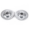 Power Stop Drilled And Slotted Brake Rotor - image 1