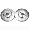 Power Stop Drilled And Slotted Brake Rotor - image 1