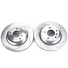 Power Stop Drilled And Slotted Brake Rotor - image 1