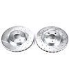 Power Stop Drilled And Slotted Brake Rotor - image 1