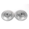 Power Stop Drilled And Slotted Brake Rotor - image 1