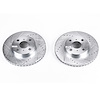 Power Stop Drilled And Slotted Brake Rotor - image 1