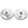 Power Stop Drilled And Slotted Brake Rotor - image 1