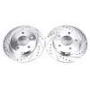 Power Stop Drilled And Slotted Brake Rotor - image 1