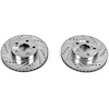 Power Stop Drilled And Slotted Brake Rotor - image 1