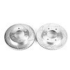 Power Stop Drilled And Slotted Brake Rotor - image 1