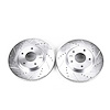Power Stop Drilled And Slotted Brake Rotor - image 1