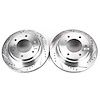 Power Stop Drilled And Slotted Brake Rotor - image 1