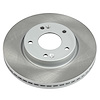JBR1136SCR Front Coated Hat & Edge Rotor