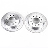 Power Stop Drilled And Slotted Brake Rotor - image 1