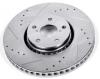 Extreme Performance Drilled And Slotted Front Brake Rotor Fits Select 2006-2019 Lexus Models [Left/Driver Side]