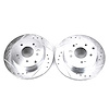 Power Stop Drilled And Slotted Brake Rotor - image 1