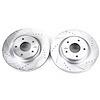 Power Stop Drilled And Slotted Brake Rotor - image 1