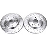 Power Stop Drilled And Slotted Brake Rotor - image 1