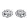Power Stop Drilled And Slotted Brake Rotor - image 1