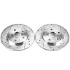 Power Stop Drilled And Slotted Brake Rotor - image 1