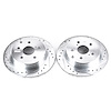 Power Stop Drilled And Slotted Brake Rotor - image 1