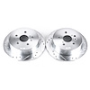 Power Stop Drilled And Slotted Brake Rotor - image 1