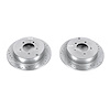 Power Stop Drilled And Slotted Brake Rotor - image 1