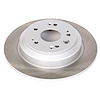 JBR1384SCR Rear Coated Hat & Edge Rotor - image 1