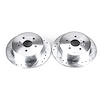 Power Stop Drilled And Slotted Brake Rotor - image 1