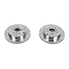 Power Stop Drilled And Slotted Brake Rotor - image 1