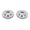 Power Stop Drilled And Slotted Brake Rotor - image 1