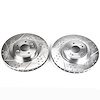 Power Stop Drilled And Slotted Brake Rotor - image 1