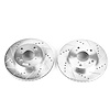 Power Stop Drilled And Slotted Brake Rotor - image 1