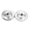 Power Stop Drilled And Slotted Brake Rotor