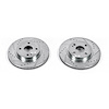 Power Stop Drilled And Slotted Brake Rotor - image 1