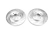 DRILLEDSLOTTED ROTOR PAIR - image 1
