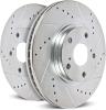 JBR1568/1569XPR Evolution Cross-Drilled and Slotted Brake Rotors [Front] - image 1