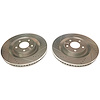 Extreme Performance Drilled And Slotted Front Brake Rotors Fits Late Model Infiniti QX50 - image 1