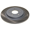 JBR1778SCR Rear Coated Hat & Edge Rotor - image 1