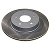 JBR1783SCR Rear Coated Hat & Edge Rotor - image 1