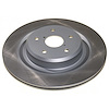 JBR1790SCR Rear Coated Hat & Edge Rotor - image 1
