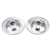 Power Stop Drilled And Slotted Brake Rotor - image 1