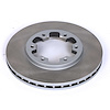 JBR360SCR Front Coated Hat & Edge Rotor