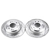 Power Stop Drilled And Slotted Brake Rotor - image 1